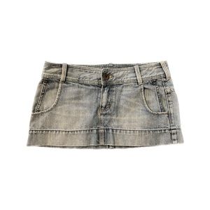 Y2K Mini Denim Skirt